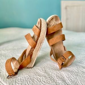 TARGET - camel platform espadrilles